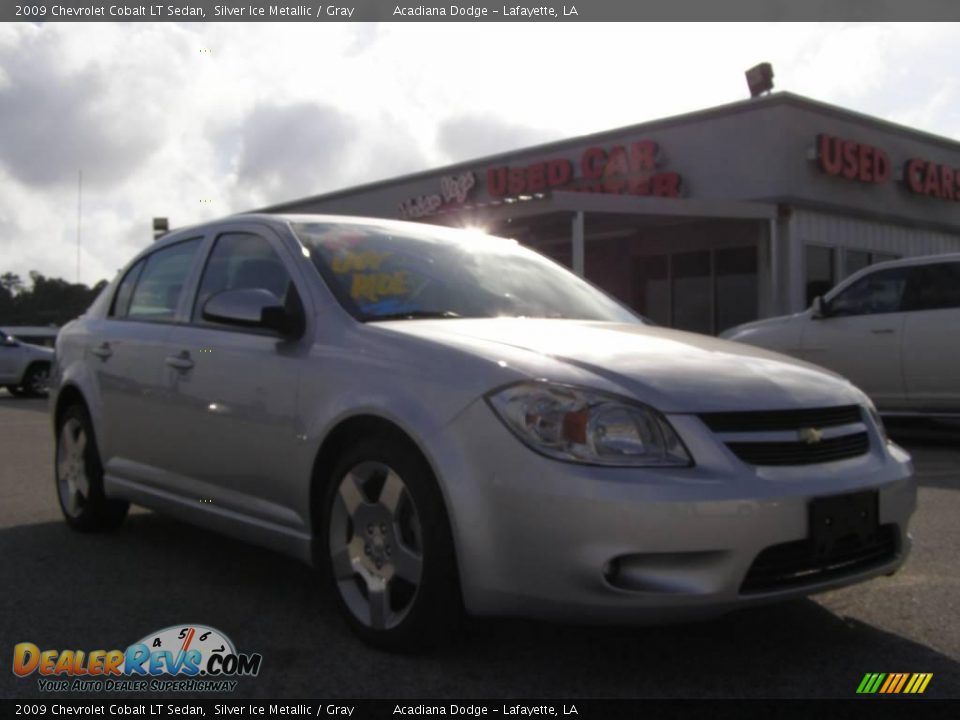 2009 Chevrolet Cobalt LT Sedan Silver Ice Metallic / Gray Photo #1