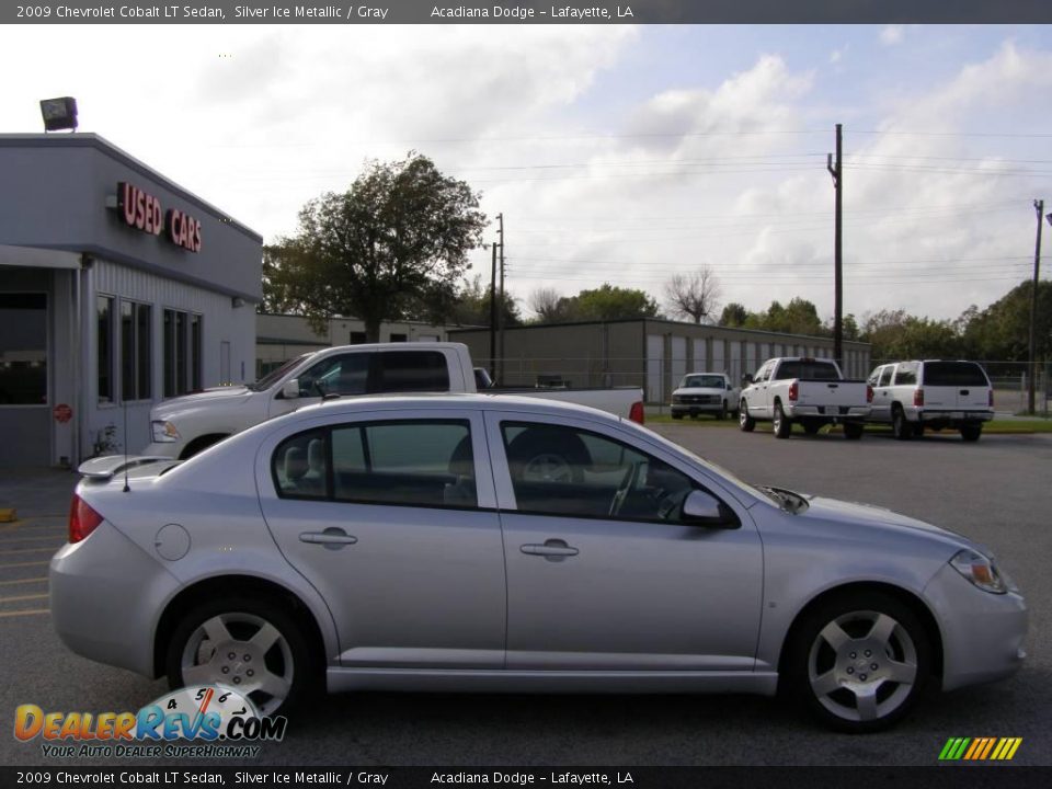 2009 Chevrolet Cobalt LT Sedan Silver Ice Metallic / Gray Photo #2