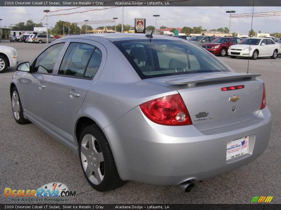 2009 Chevrolet Cobalt LT Sedan Silver Ice Metallic / Gray Photo #5