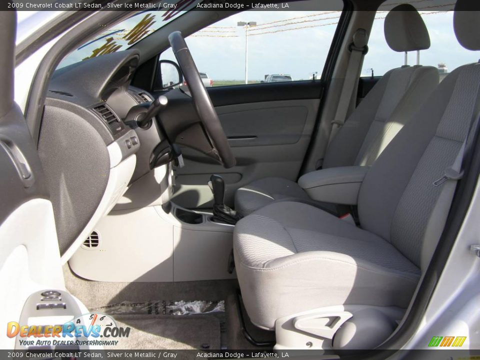 2009 Chevrolet Cobalt LT Sedan Silver Ice Metallic / Gray Photo #9