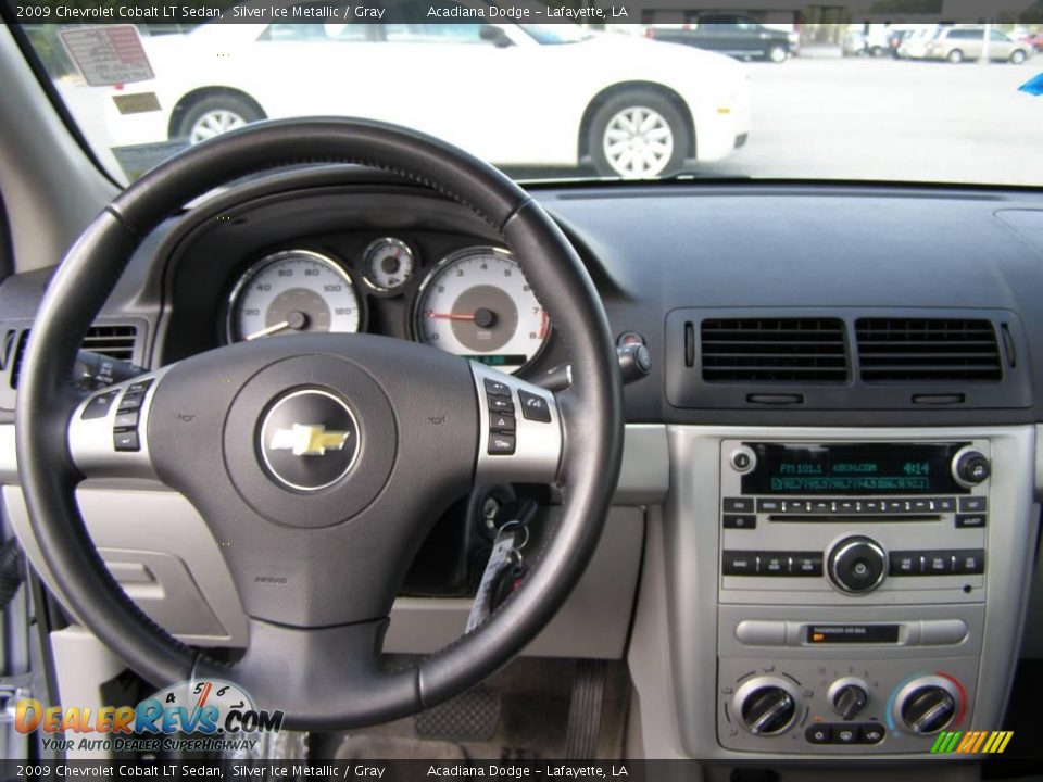 2009 Chevrolet Cobalt LT Sedan Silver Ice Metallic / Gray Photo #11