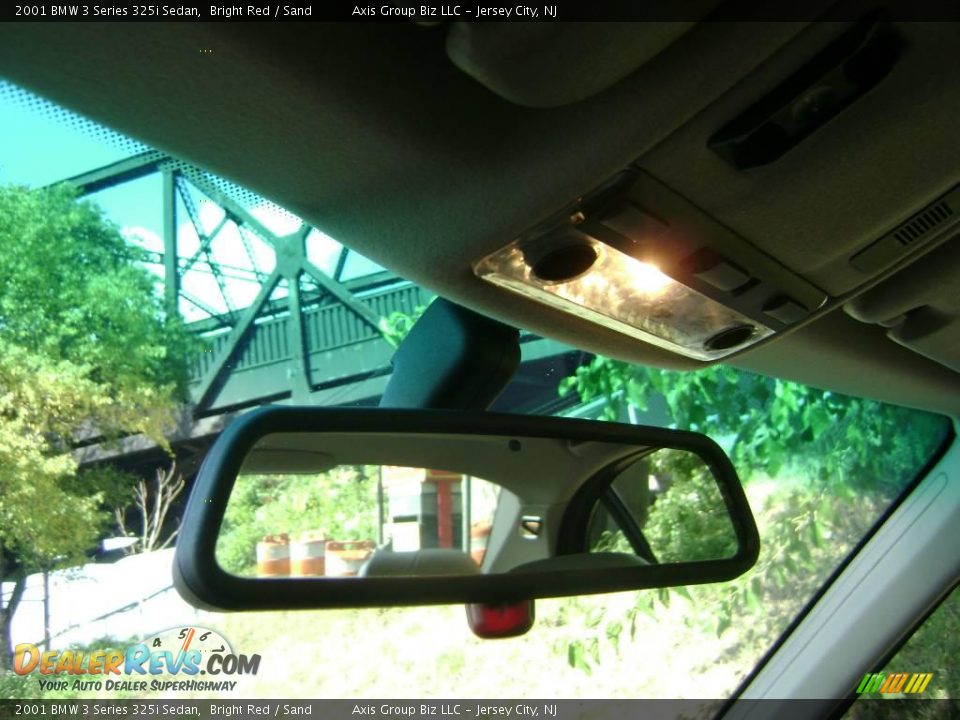 2001 BMW 3 Series 325i Sedan Bright Red / Sand Photo #24