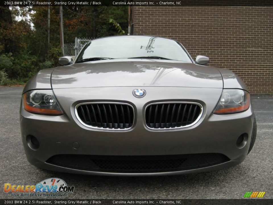 2003 BMW Z4 2.5i Roadster Sterling Grey Metallic / Black Photo #3