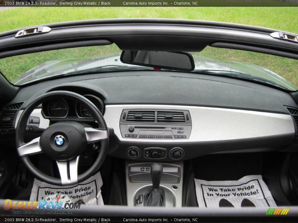 2003 BMW Z4 2.5i Roadster Sterling Grey Metallic / Black Photo #11