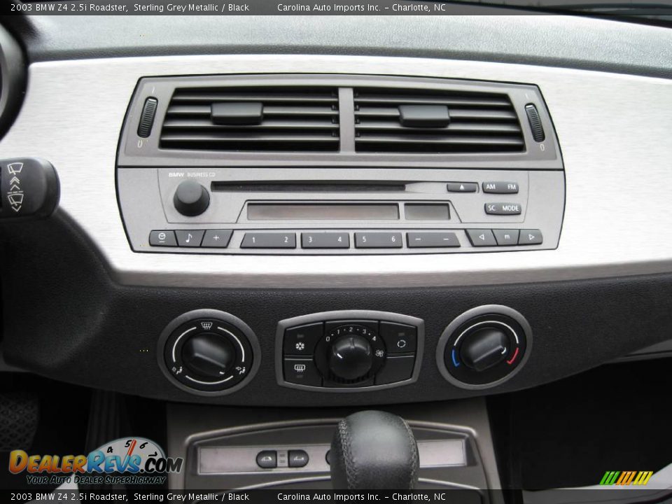 2003 BMW Z4 2.5i Roadster Sterling Grey Metallic / Black Photo #13