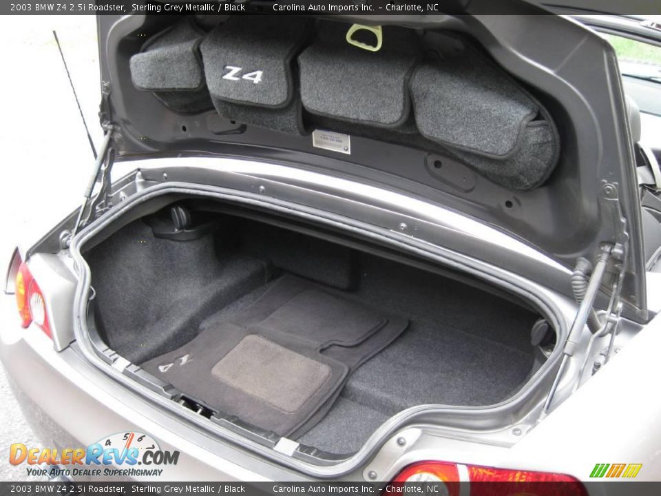 2003 BMW Z4 2.5i Roadster Sterling Grey Metallic / Black Photo #17