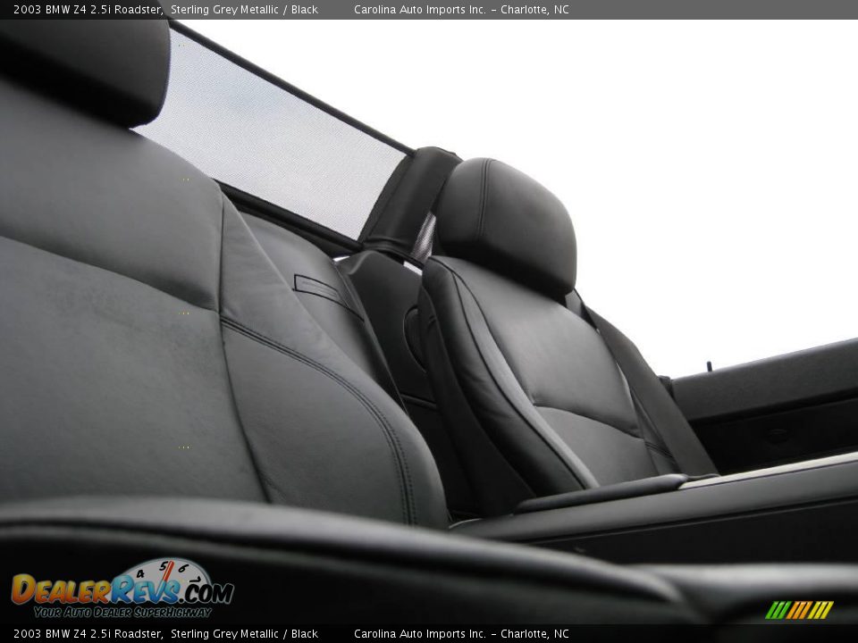2003 BMW Z4 2.5i Roadster Sterling Grey Metallic / Black Photo #20