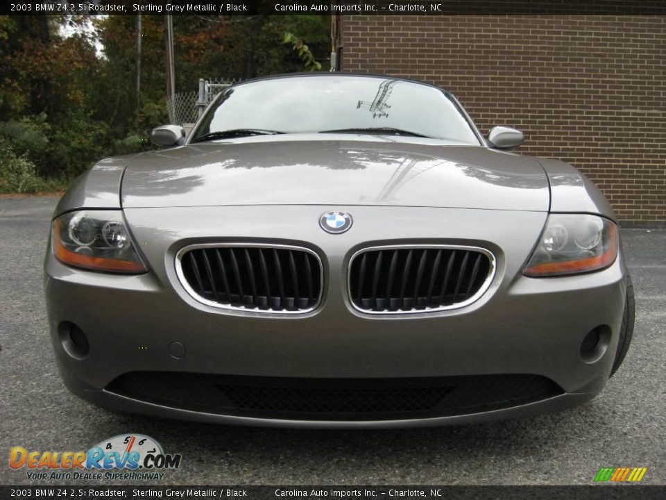 2003 BMW Z4 2.5i Roadster Sterling Grey Metallic / Black Photo #25