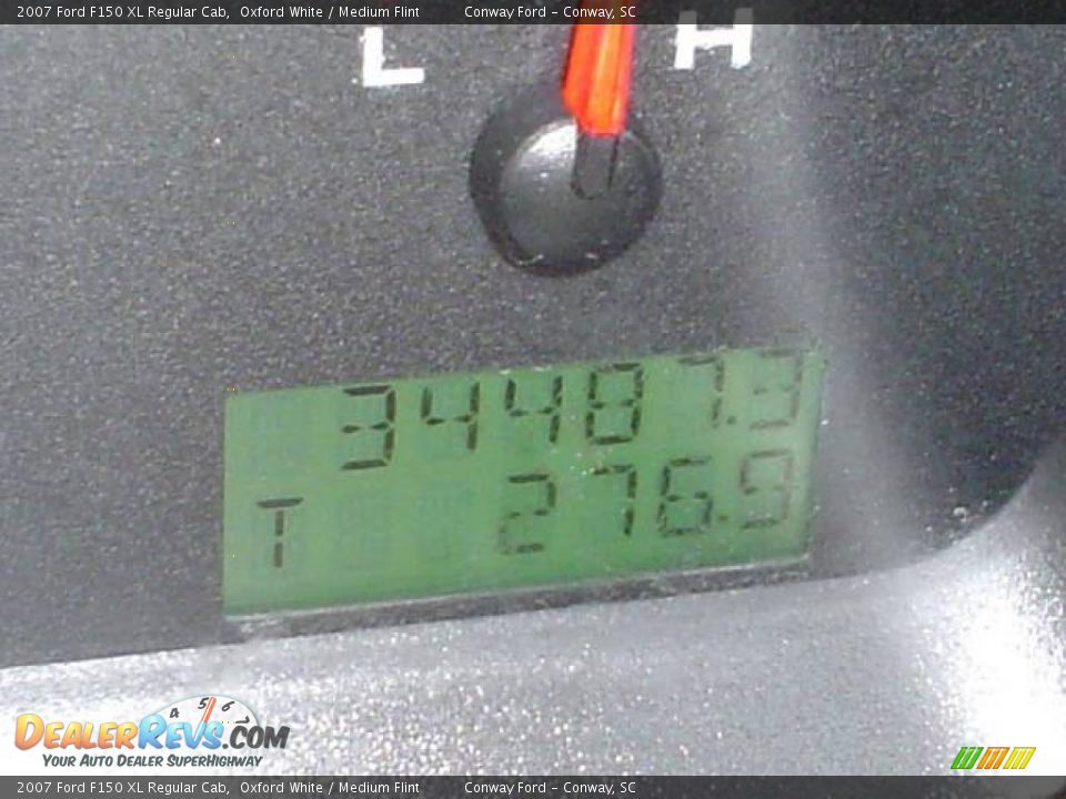 2007 Ford F150 XL Regular Cab Oxford White / Medium Flint Photo #25