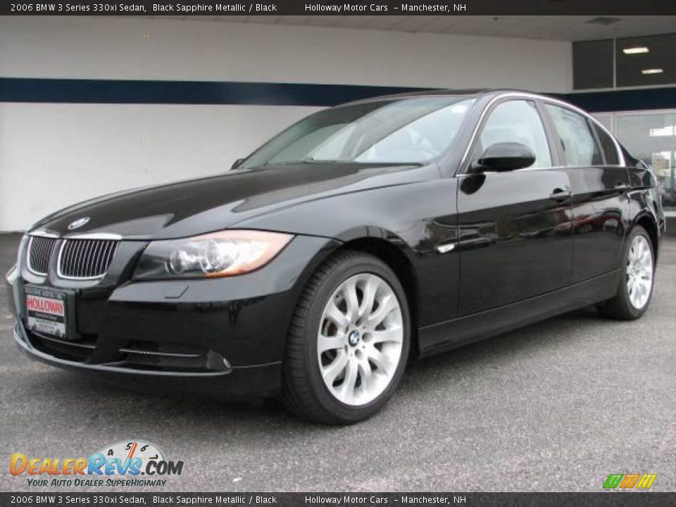 2006 BMW 3 Series 330xi Sedan Black Sapphire Metallic / Black Photo #1