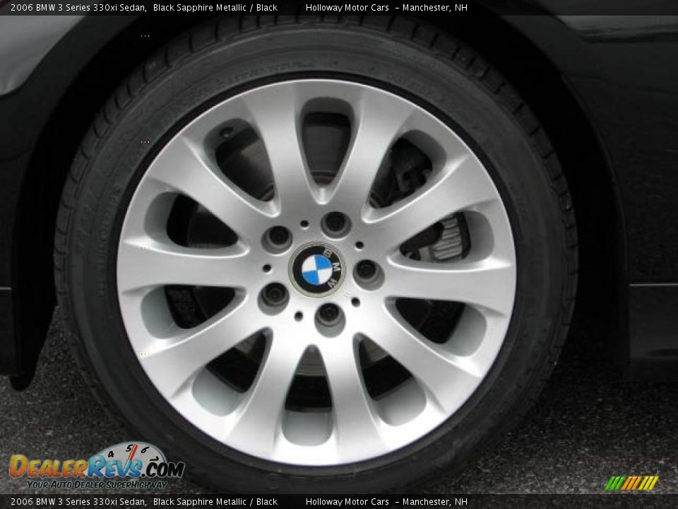 2006 BMW 3 Series 330xi Sedan Black Sapphire Metallic / Black Photo #5