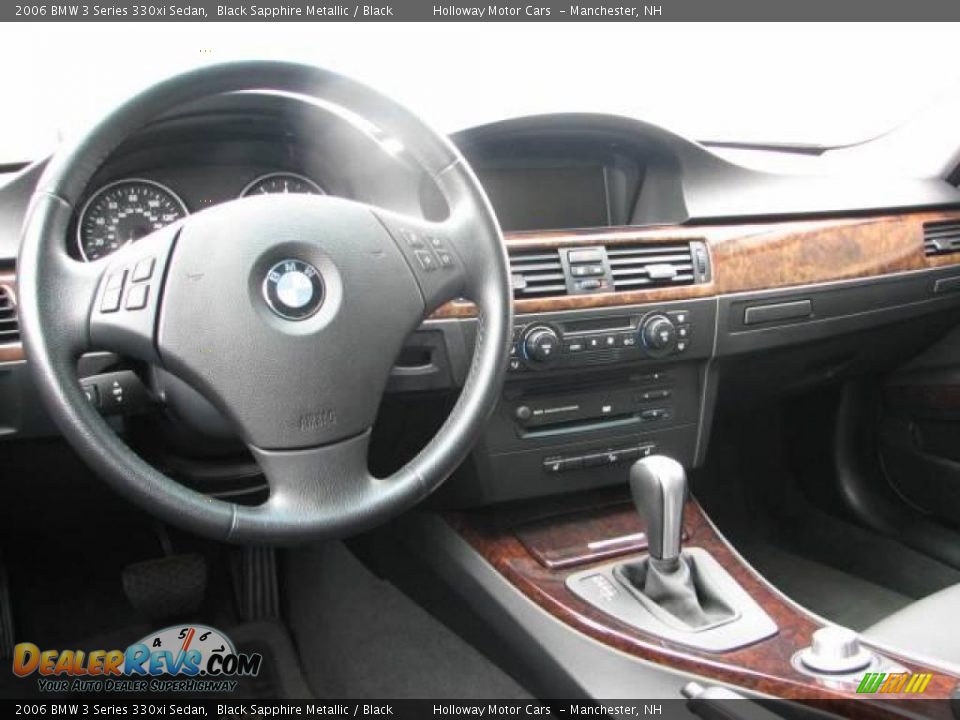 2006 BMW 3 Series 330xi Sedan Black Sapphire Metallic / Black Photo #7