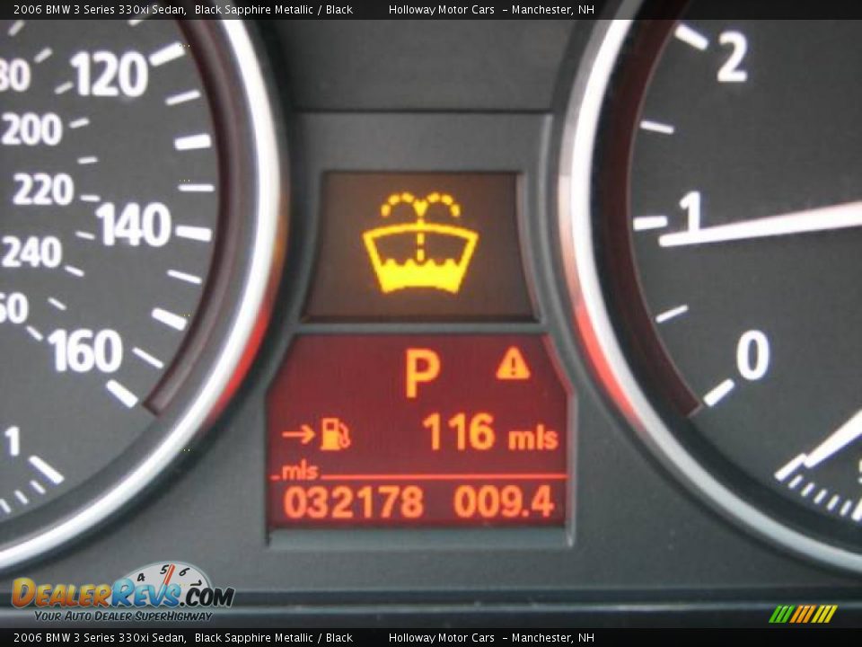 2006 BMW 3 Series 330xi Sedan Black Sapphire Metallic / Black Photo #10
