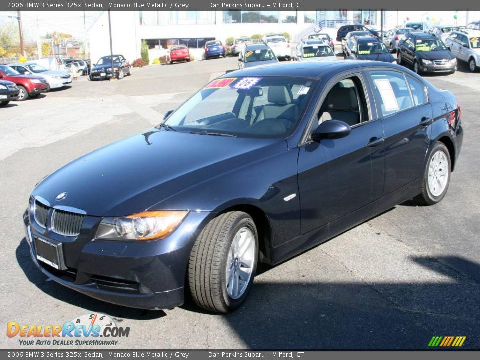 2006 BMW 3 Series 325xi Sedan Monaco Blue Metallic / Grey Photo #1