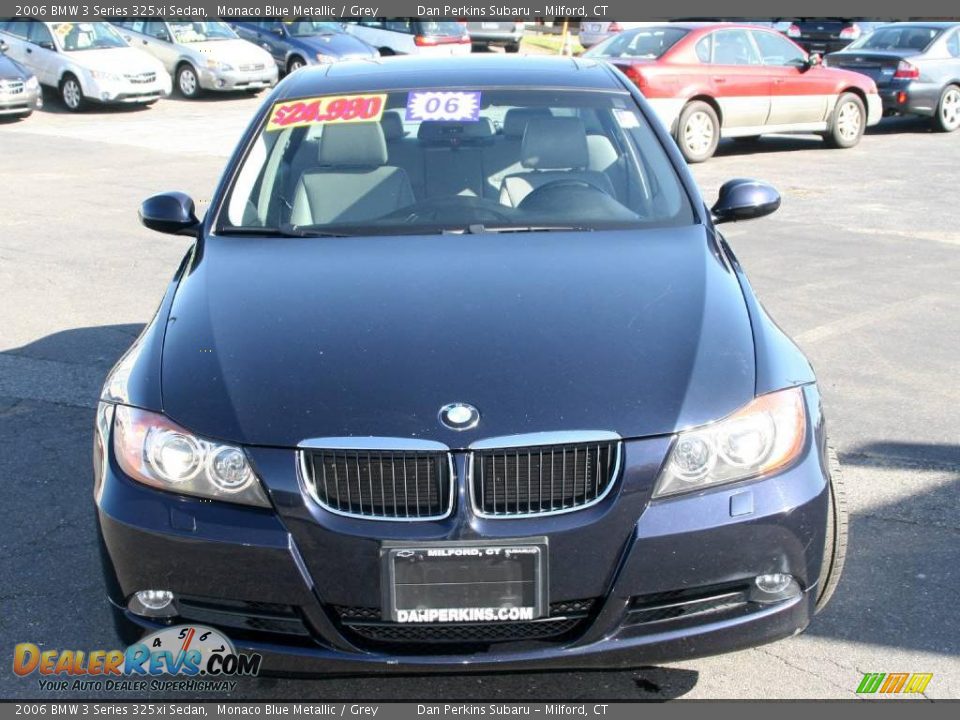 2006 BMW 3 Series 325xi Sedan Monaco Blue Metallic / Grey Photo #2