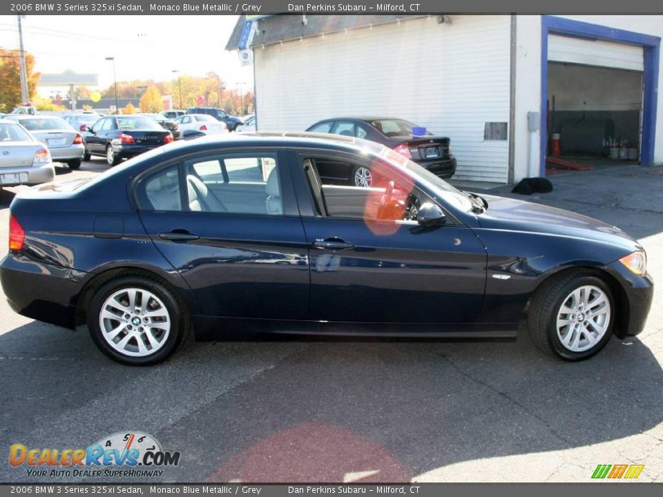 2006 BMW 3 Series 325xi Sedan Monaco Blue Metallic / Grey Photo #4