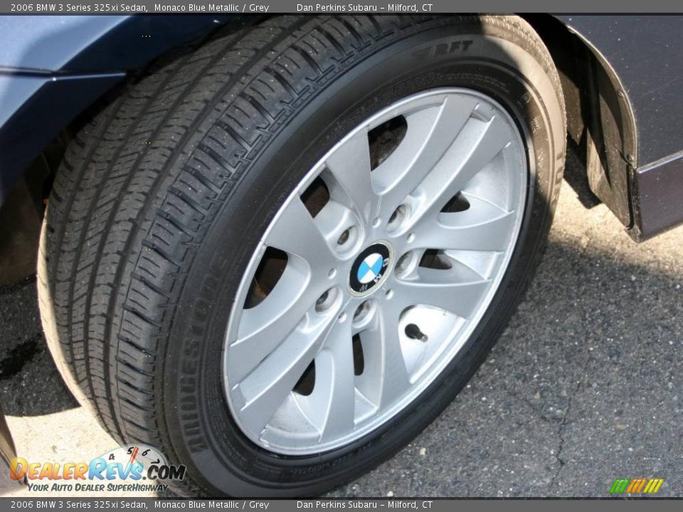 2006 BMW 3 Series 325xi Sedan Monaco Blue Metallic / Grey Photo #9