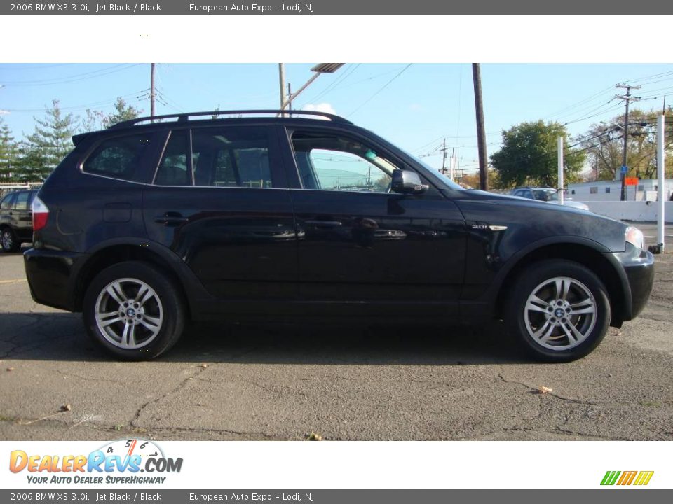 2006 BMW X3 3.0i Jet Black / Black Photo #5