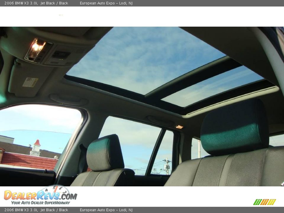 2006 BMW X3 3.0i Jet Black / Black Photo #8
