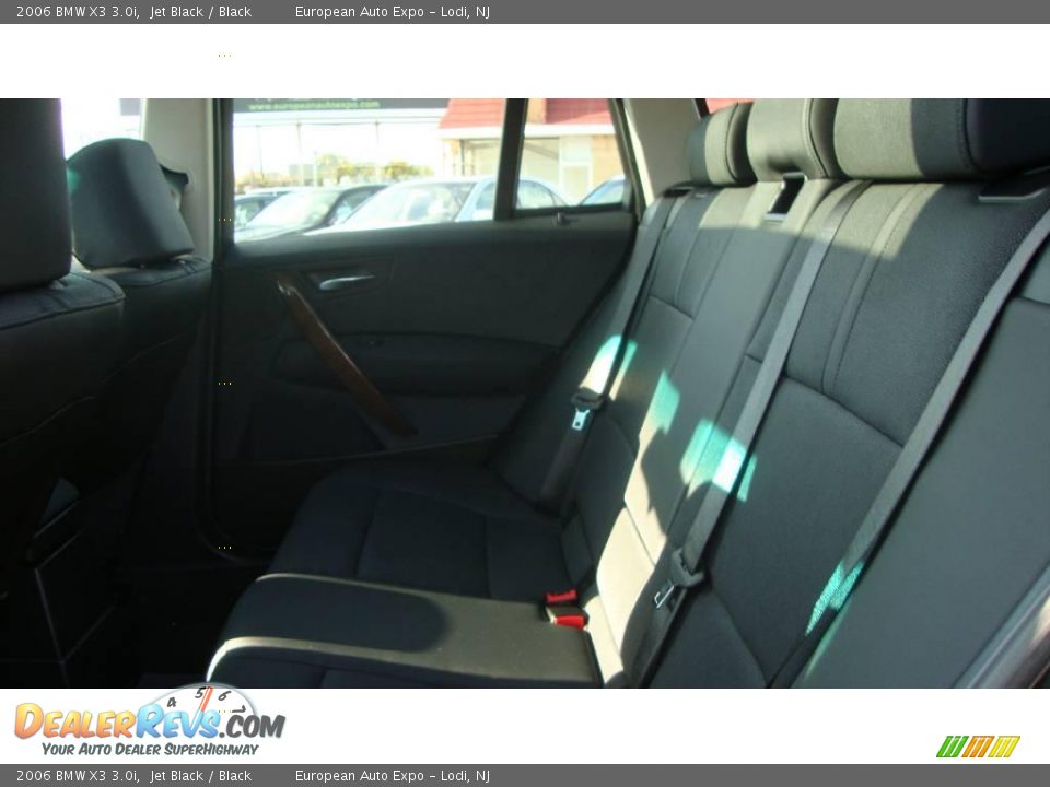 2006 BMW X3 3.0i Jet Black / Black Photo #10