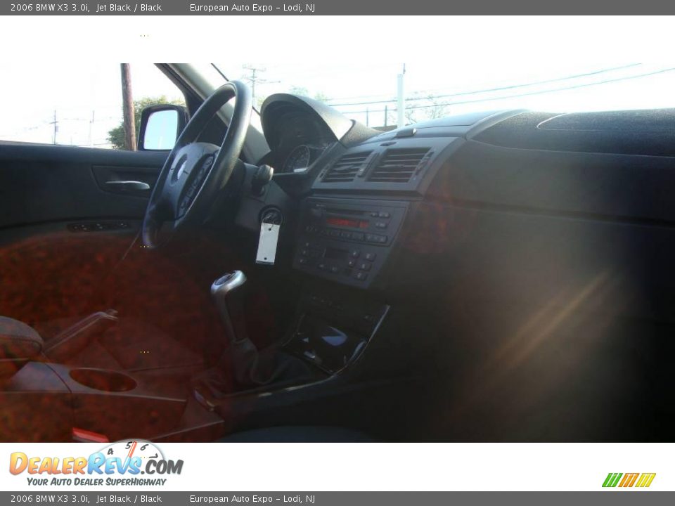 2006 BMW X3 3.0i Jet Black / Black Photo #11