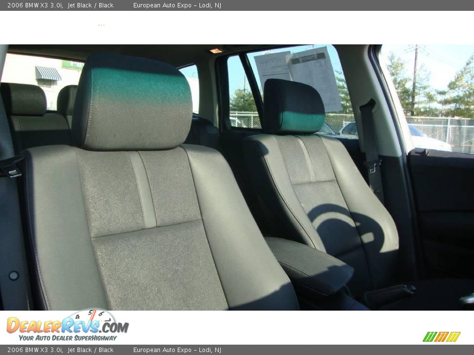 2006 BMW X3 3.0i Jet Black / Black Photo #12