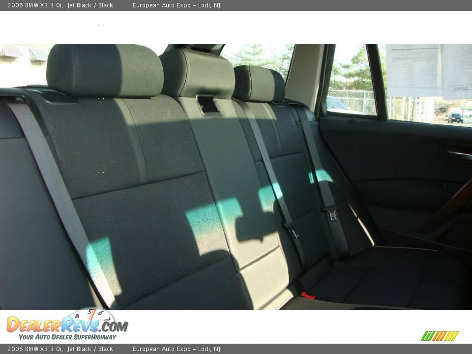 2006 BMW X3 3.0i Jet Black / Black Photo #14