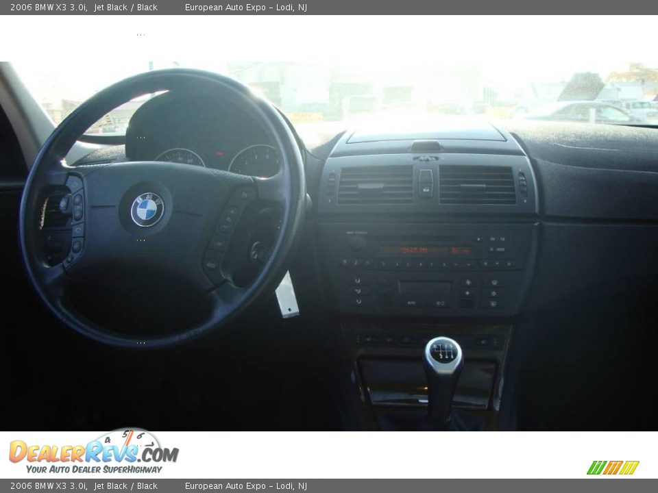2006 BMW X3 3.0i Jet Black / Black Photo #15