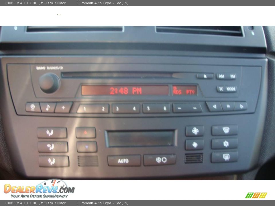 2006 BMW X3 3.0i Jet Black / Black Photo #16