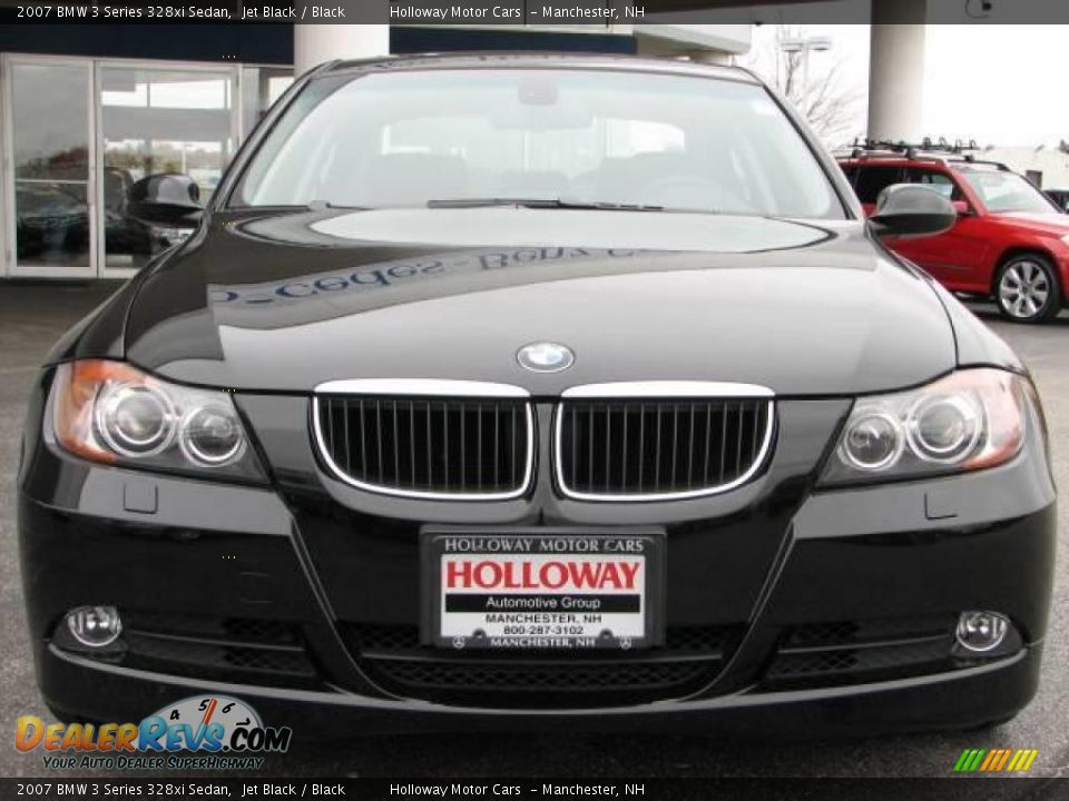 2007 BMW 3 Series 328xi Sedan Jet Black / Black Photo #2