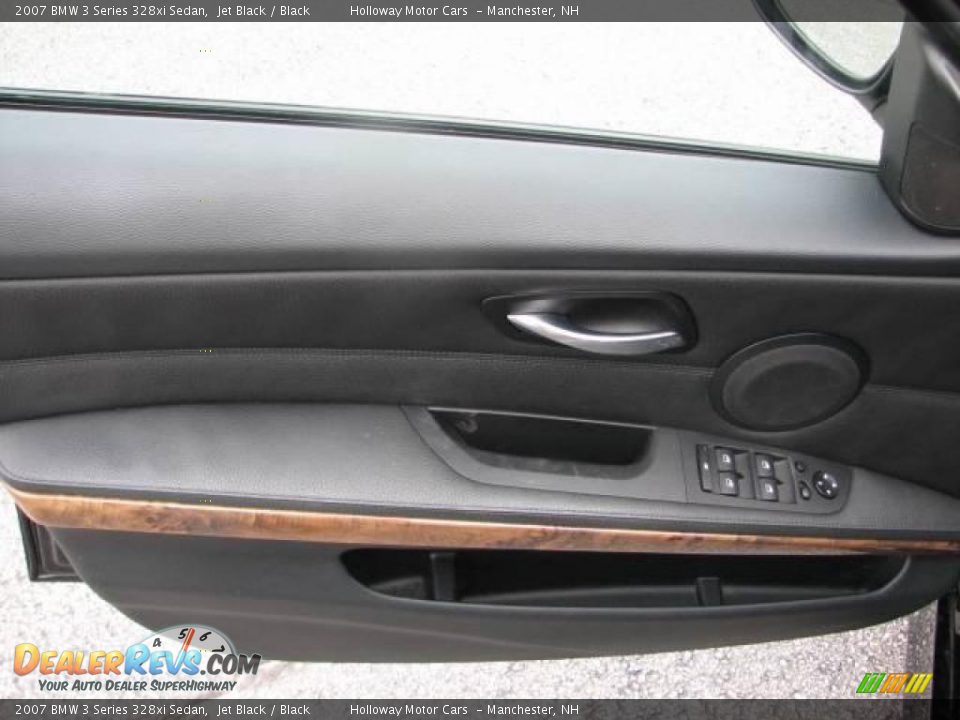 2007 BMW 3 Series 328xi Sedan Jet Black / Black Photo #8