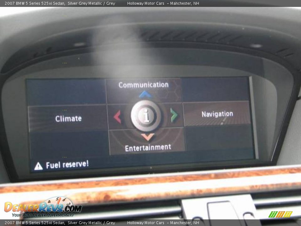 2007 BMW 5 Series 525xi Sedan Silver Grey Metallic / Grey Photo #11