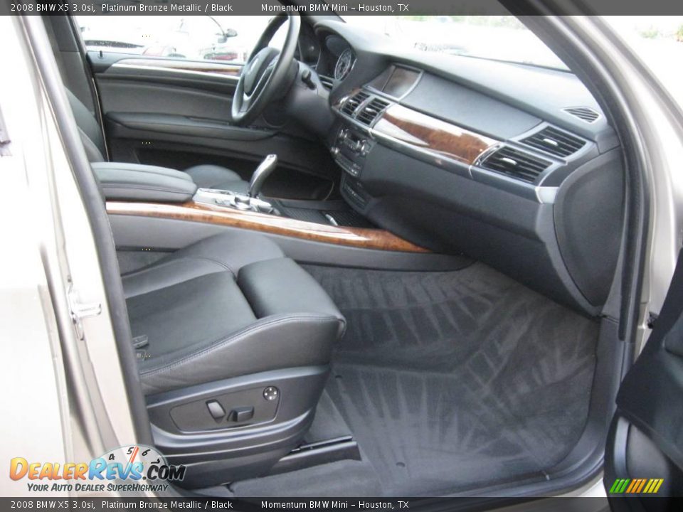 2008 BMW X5 3.0si Platinum Bronze Metallic / Black Photo #9