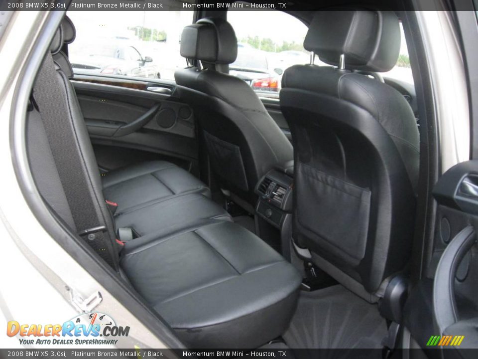 2008 BMW X5 3.0si Platinum Bronze Metallic / Black Photo #10