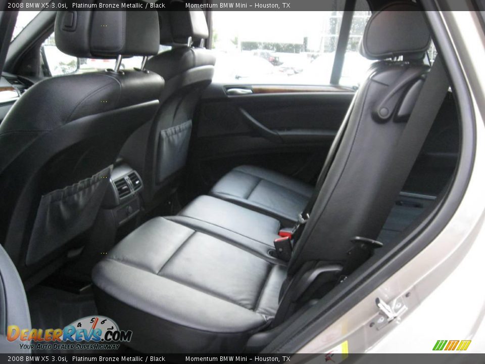 2008 BMW X5 3.0si Platinum Bronze Metallic / Black Photo #12