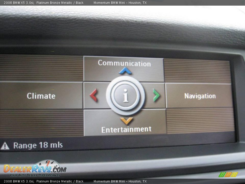 2008 BMW X5 3.0si Platinum Bronze Metallic / Black Photo #16