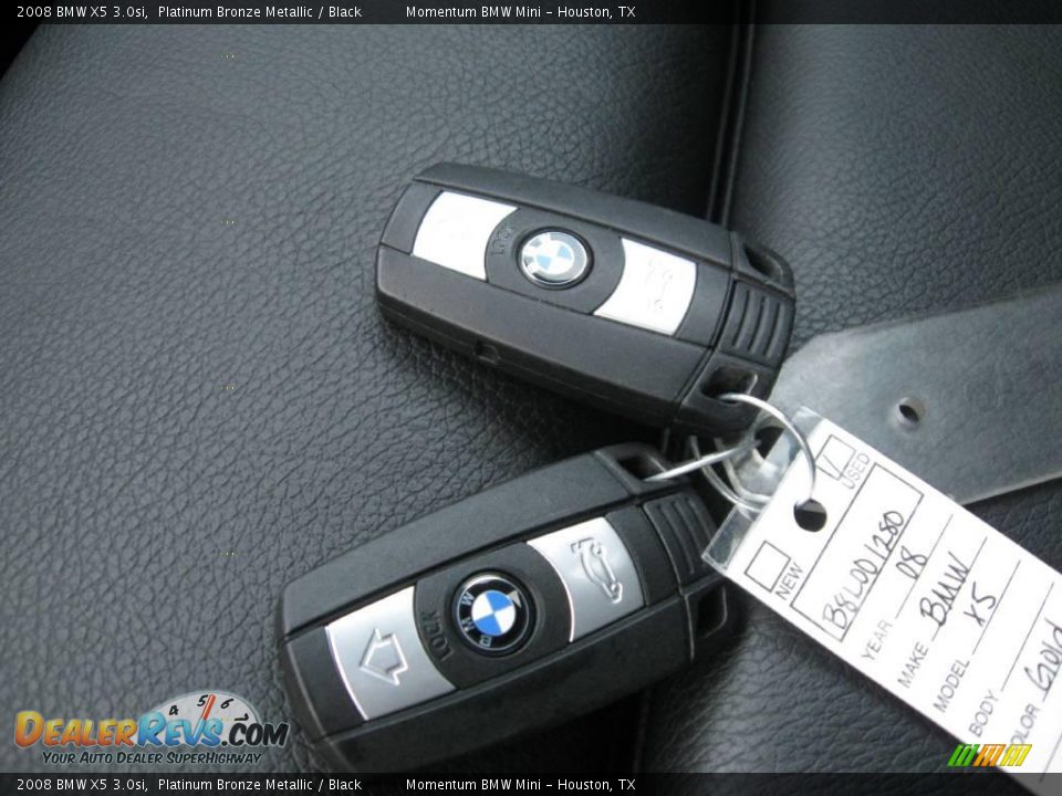 2008 BMW X5 3.0si Platinum Bronze Metallic / Black Photo #20
