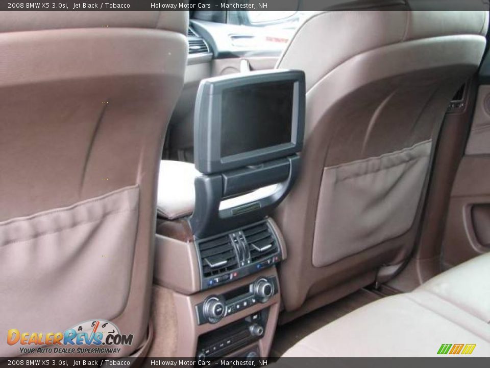 2008 BMW X5 3.0si Jet Black / Tobacco Photo #7
