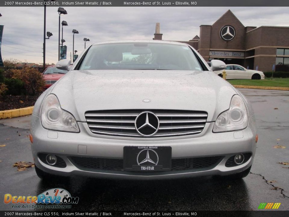 2007 Mercedes-Benz CLS 550 Iridium Silver Metallic / Black Photo #3
