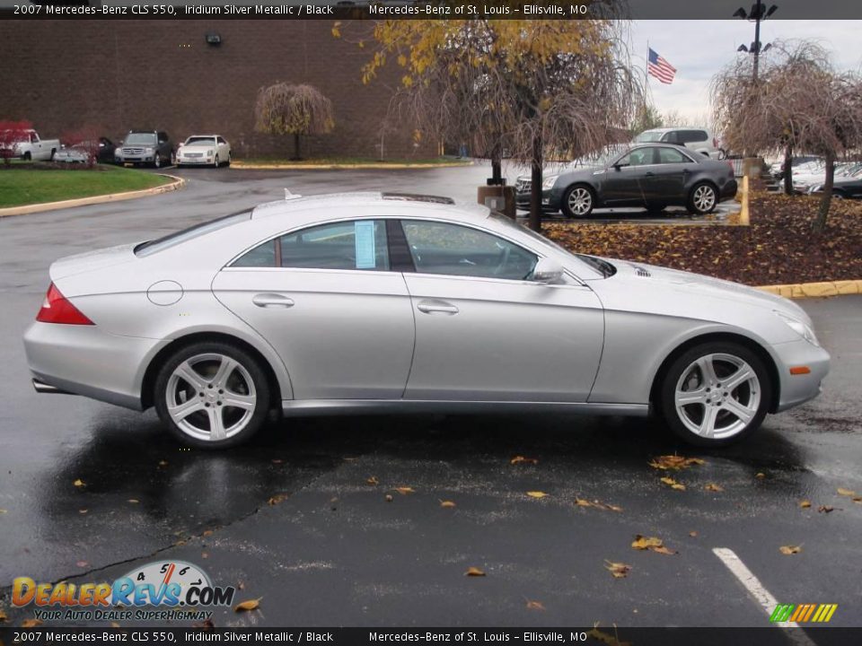 2007 Mercedes-Benz CLS 550 Iridium Silver Metallic / Black Photo #5