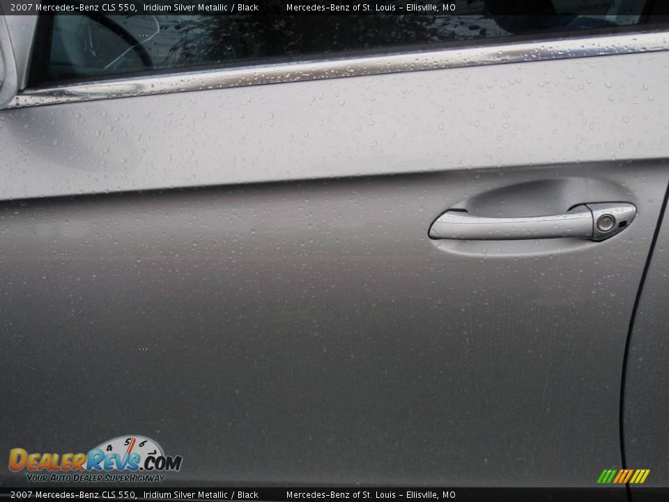 2007 Mercedes-Benz CLS 550 Iridium Silver Metallic / Black Photo #11