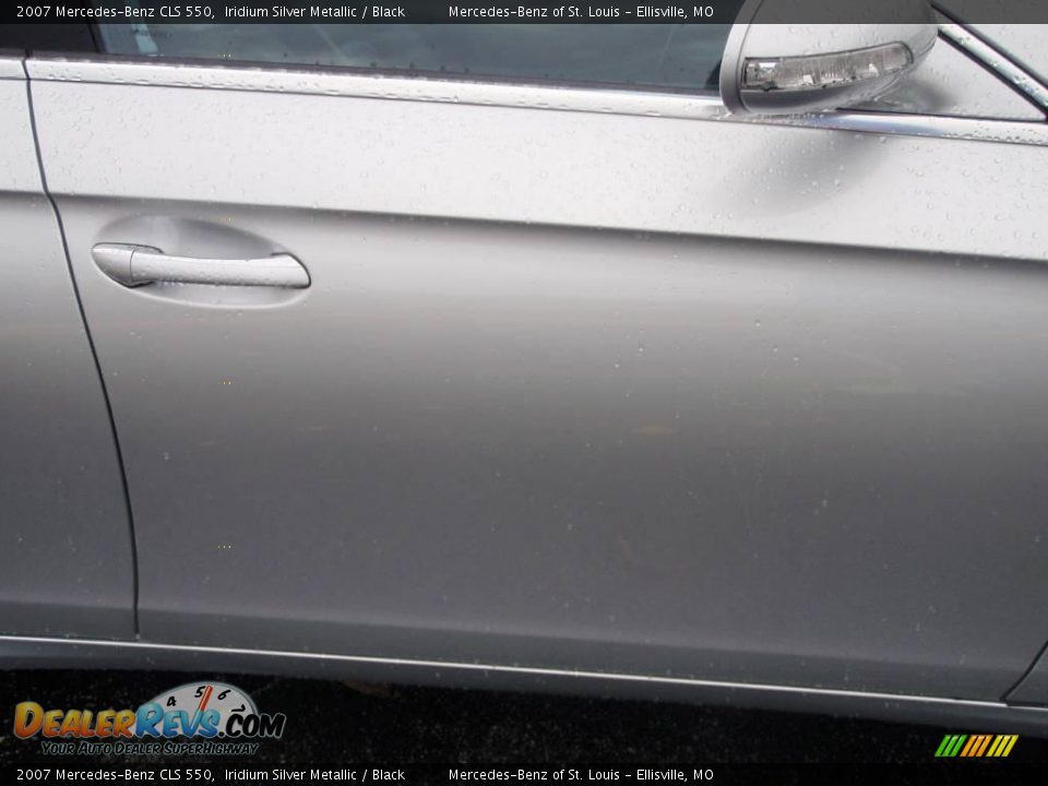 2007 Mercedes-Benz CLS 550 Iridium Silver Metallic / Black Photo #12