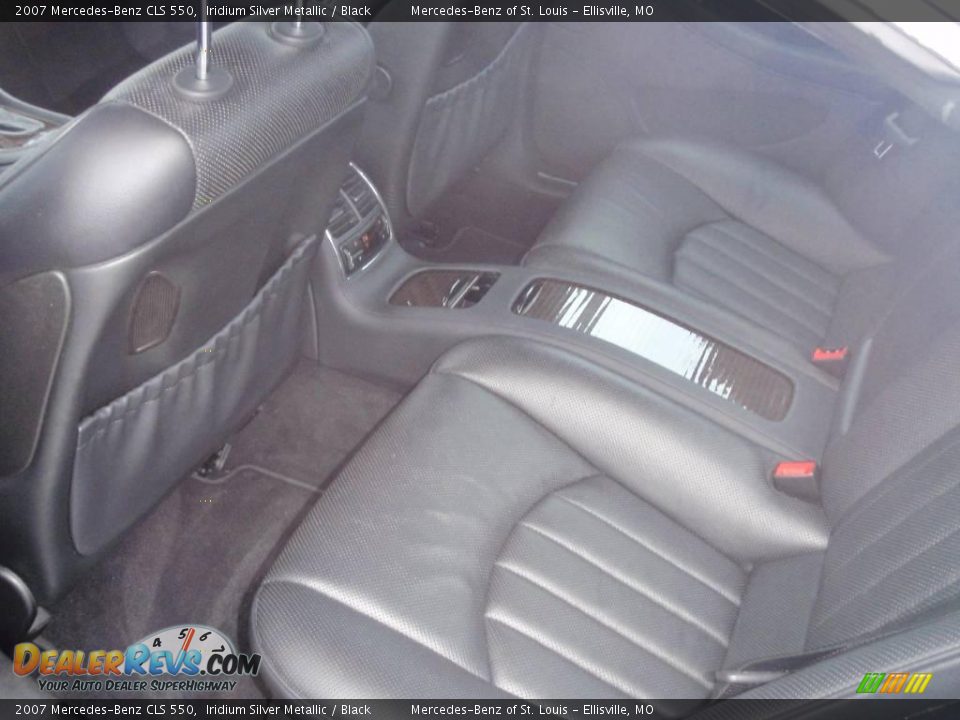 2007 Mercedes-Benz CLS 550 Iridium Silver Metallic / Black Photo #15