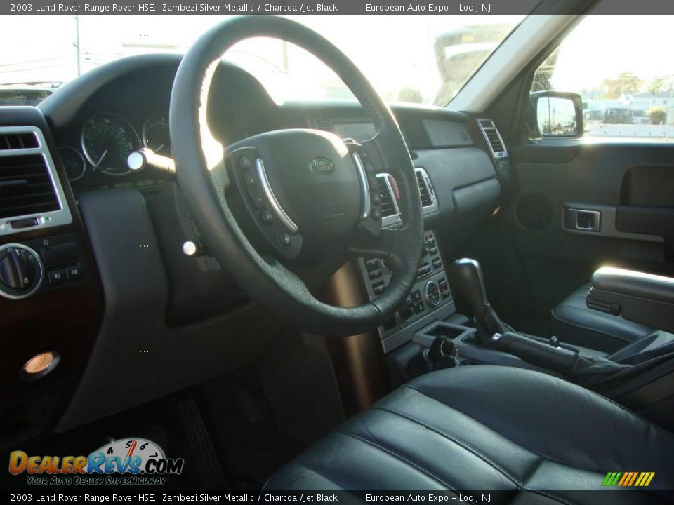 2003 Land Rover Range Rover HSE Zambezi Silver Metallic / Charcoal/Jet Black Photo #7