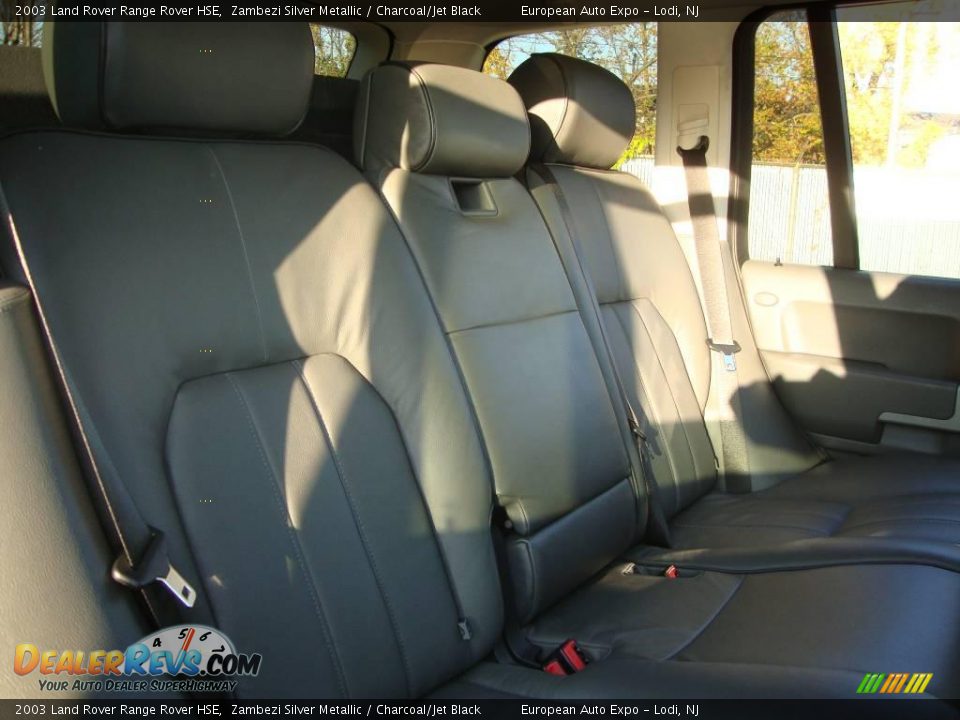 2003 Land Rover Range Rover HSE Zambezi Silver Metallic / Charcoal/Jet Black Photo #12