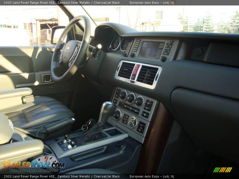 2003 Land Rover Range Rover HSE Zambezi Silver Metallic / Charcoal/Jet Black Photo #13