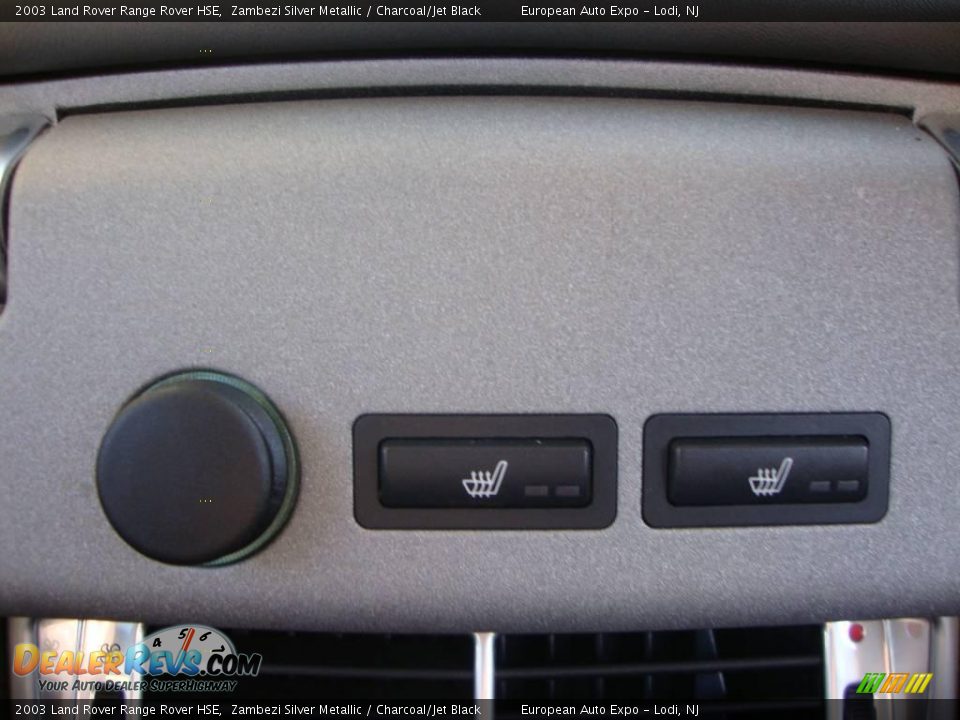 2003 Land Rover Range Rover HSE Zambezi Silver Metallic / Charcoal/Jet Black Photo #15