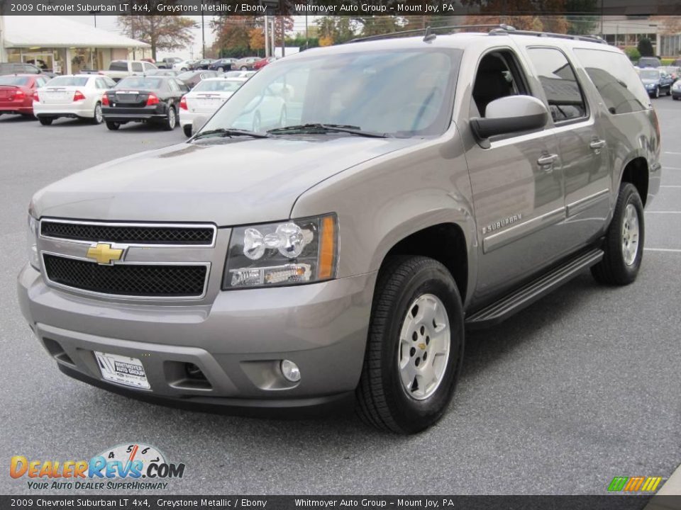 2009 Chevrolet Suburban LT 4x4 Greystone Metallic / Ebony Photo #4