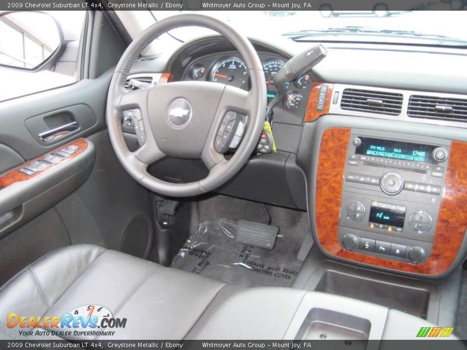 2009 Chevrolet Suburban LT 4x4 Greystone Metallic / Ebony Photo #9