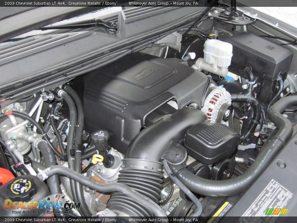 2009 Chevrolet Suburban LT 4x4 Greystone Metallic / Ebony Photo #13